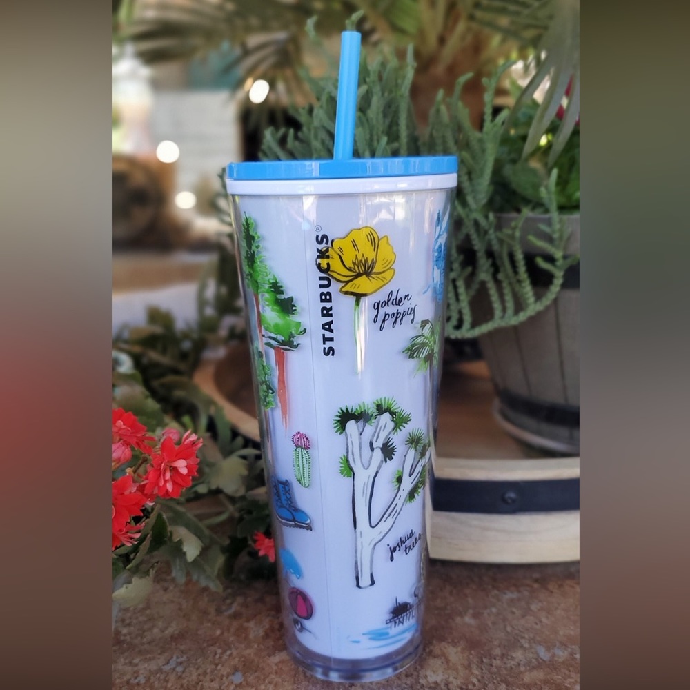NEW Starbucks California 24 oz Tumbler, Iced coffee, Drinks - Picture 3 of 6